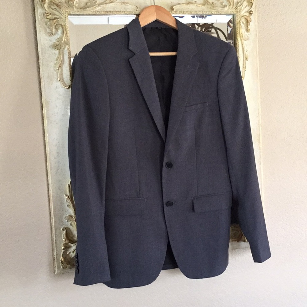 Mossimo dark gray blazer.2 button.Single vent.Sz S